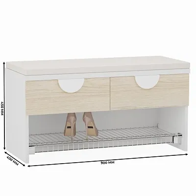 Тумба с 2 ящ. и полкой для обуви L462