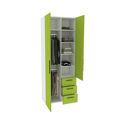 Шкаф комбинированный L215 L/R