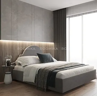 Кровать двуспальная мягкая LUCIYA с подъемным механизмом, 160x200