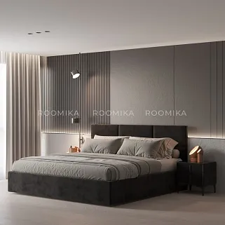 Кровать двуспальная мягкая VERSAL с подъемным механизмом, 160x200