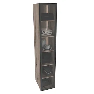 Шкаф для спальни с полками с подсветкой R220.60-4.1