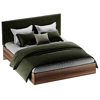 Кровать двуспальная Lazio с парящим эффектом L160 , 160x200