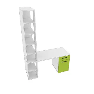 Cтол-стеллаж L403.60 L/R