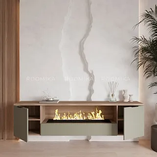 Тумба ТВ напольная с электрокамином LG549.351