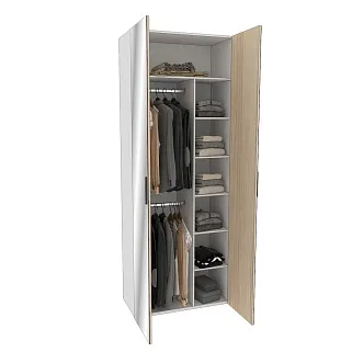 Шкаф двустворчатый с зеркалом L210.44-4Z