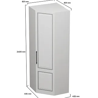 Шкаф угловой с перемычкой A218.1P