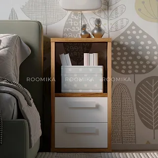 Cтеллаж сквозной книжный  с ящиками E802