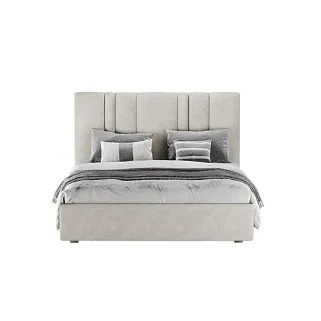 Кровать двуспальная мягкая HILTON с подъемным механизмом, 160x200