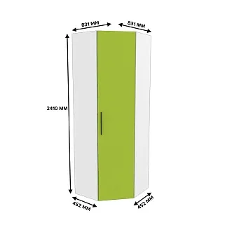 Шкаф угловой равносторонний L218.1