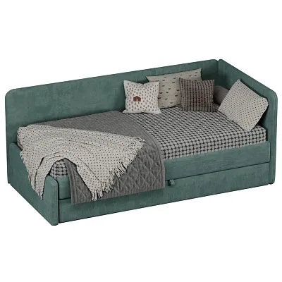 Кровать со вторым выдвижным спальным местом  РУБИ М2