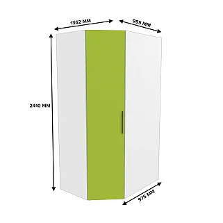 Шкаф угловой L209.60 L/R