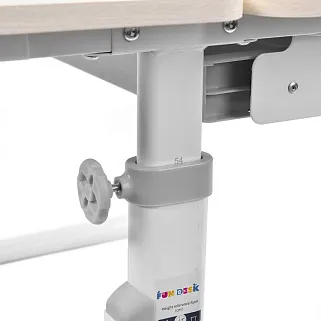 Комплект парта + стул трансформеры Carezza Grey-w FUNDESK