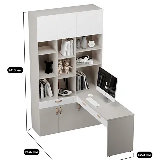 Ниша с рабочей зоной с подсветкой LG425 L/R