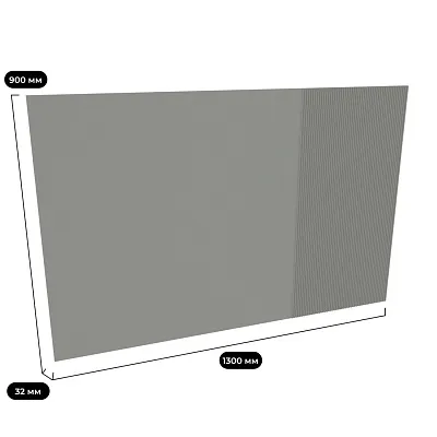 Панель стеновая в эмали (над тумбой ТВ) LE136.2