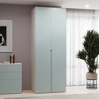 Шкаф 2 дверный, фасады в эмали LE-210.60-2