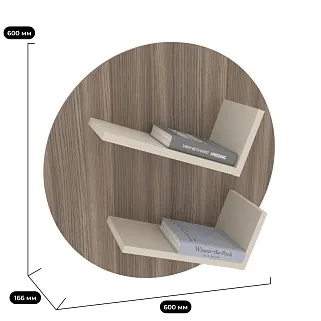 Полка навесная L128