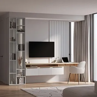 Стеллаж для книг с подсветкой R201