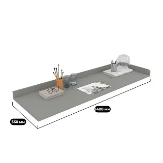 Столешница прямая с бортиками E713