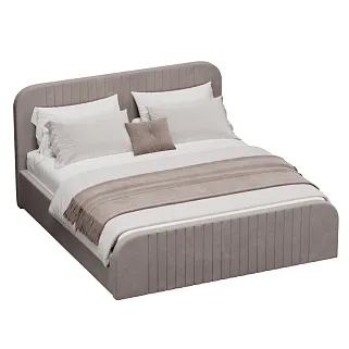 Кровать двуспальная мягкая MALTA с подъемным механизмом, 140x200