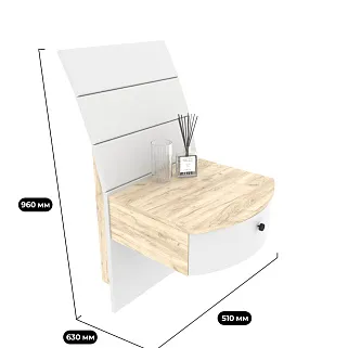 Тумба прикроватная P702 к кровати P140-180