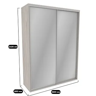 Шкаф-купе U180 тип 1 с зеркалом