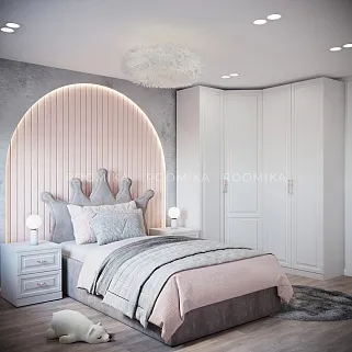 Кровать мягкая QUEEN с подъемным механизмом, 120x200