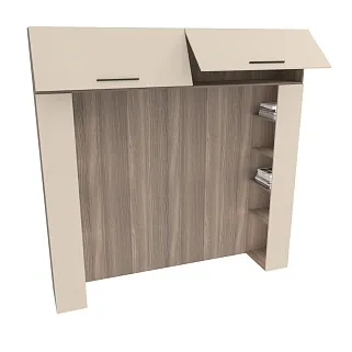 Ниша для кровати с секциями L407.44