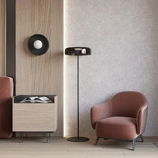 Спальня с контрасной кроватью №6