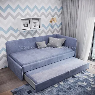 Кровать со вторым выдвижным спальным местом  RUBY М2