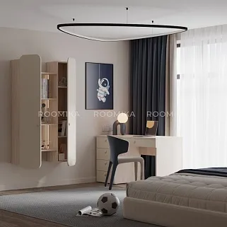 Навесной книжный шкаф  с подсветкой LG342.300