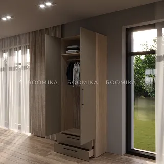 Шкаф двустворчатый с ящиками L211.44