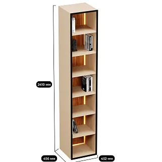Шкаф напольный с подсветкой LF271.45