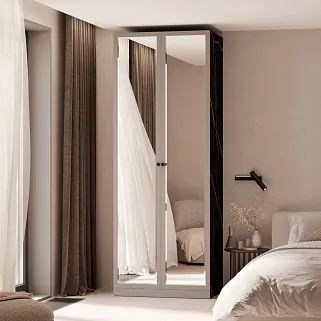 Шкаф двухдверный с зеркалом А210.60-2Z