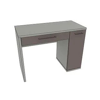 Туалетный столик с ящиком, фасады МДФ CNG-700