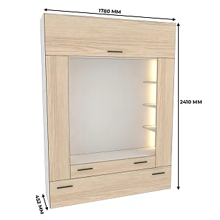 Секция для ТV с подсветкой L-406.44