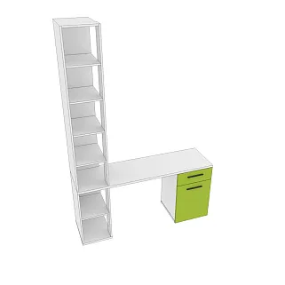 Стол-стеллаж L403.44 L/R