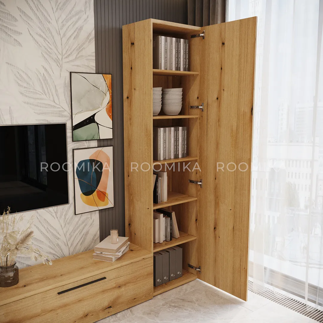 Шкаф 1 дверный напольный L-220