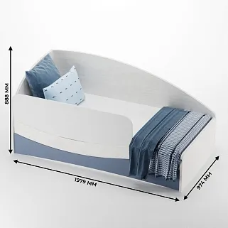 Кровать односпальная P901 с подъемным механизмом, 90x190