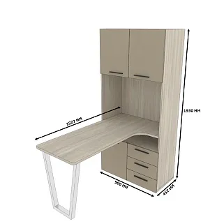 Cтол-стеллаж L402 L/R