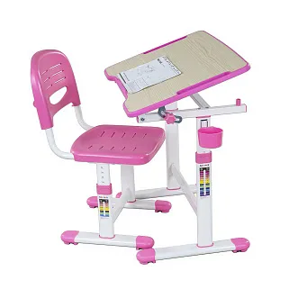 Парта для школьника Piccolino II Pink
