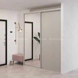 Шкаф-купе U203 тип 4 МДФ/зеркало