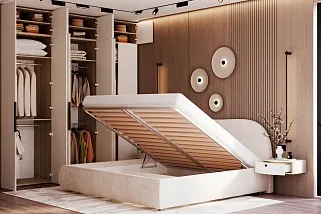 Lazio спальня, фрезерованные фасады в эмали 15