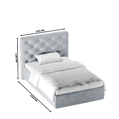 Кровать мягкая MIRA MI120 с подъемным механизмом, 120x200