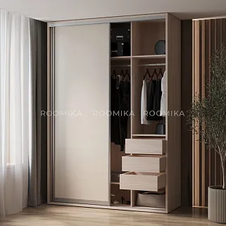 Шкаф-купе ХG186.60-1, профиль INTEGRO, фасад МДФ