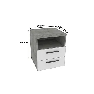 Тумба прикроватная 2 ящика LG-702