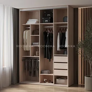 Шкаф-купе ХG186.60-1, профиль INTEGRO, фасад МДФ