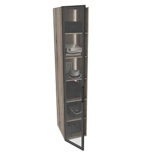Шкаф для спальни с полками с подсветкой R220.60-4.1