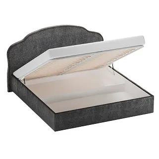 Кровать двуспальная мягкая VERDI с подъемным механизмом, 140x200