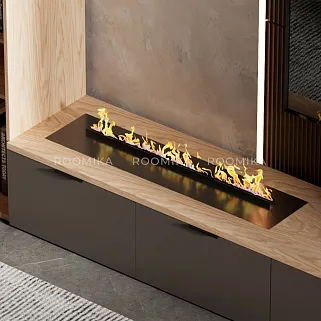 Тумба ТВ напольная с электрокамином L548.450