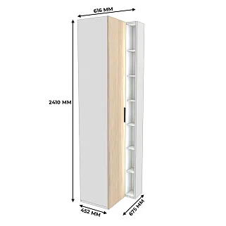 Шкаф переходный с подсветкой L-232 L/R